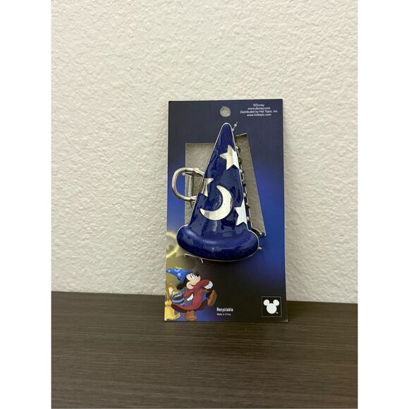 Disney Fantasia The Sorcerer\'s Apprentice Hat Charm Claw Hair Clip main image 3